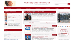 Desktop Screenshot of montesquieu-instituut.nl